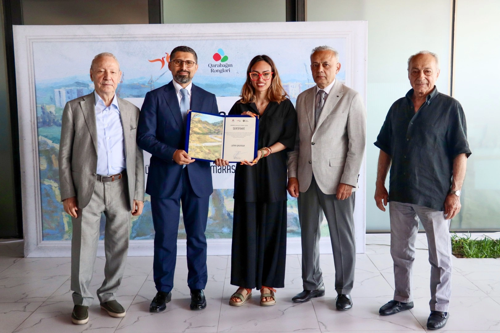 KRF Awards Young Artists Participating in the “Colors of Karabakh” (2026) Project (PHOTO)