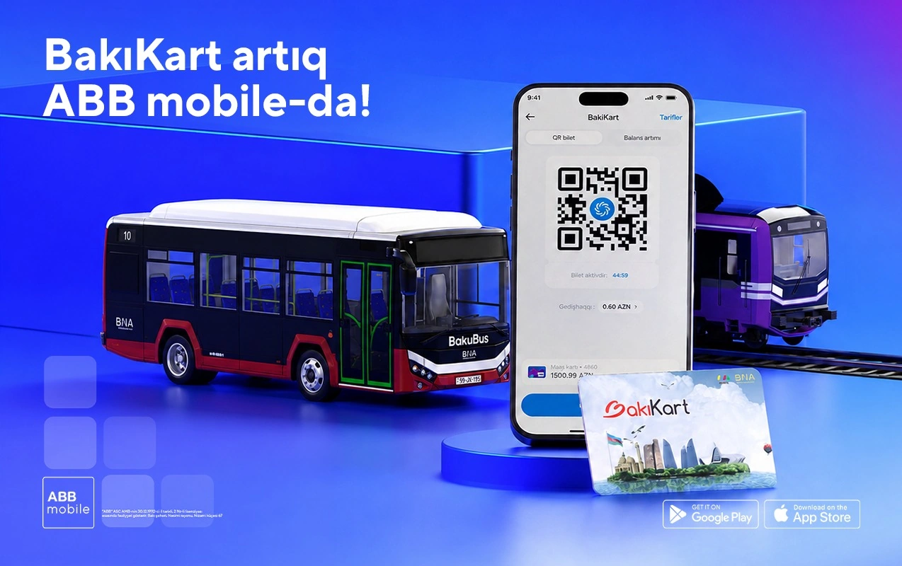 BakıKart is now in ABB mobile!