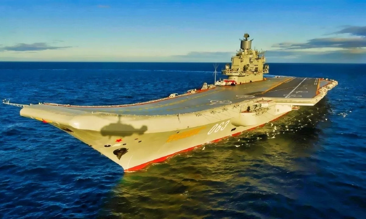 Media: Russia’s only aircraft carrier set for scrap PHOTO