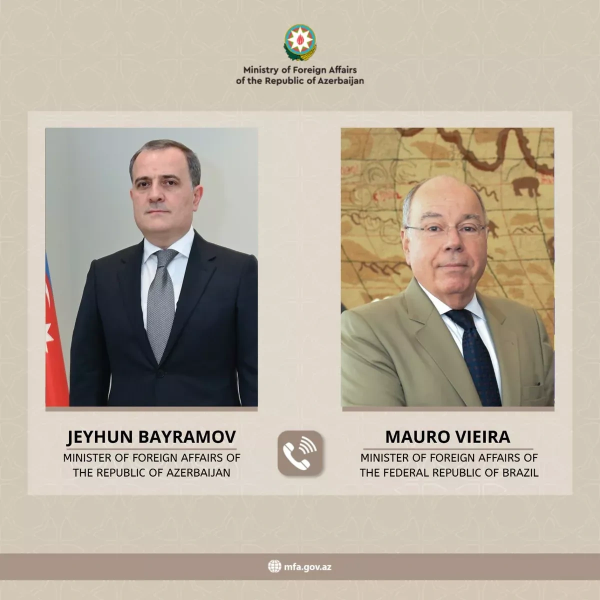Brazil’s FM thanks Azerbaijan for role in Iran evacuations