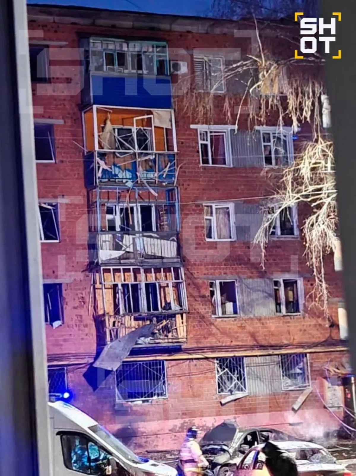 Ukrainian drone attack hits Russia's Cheboksary PHOTO