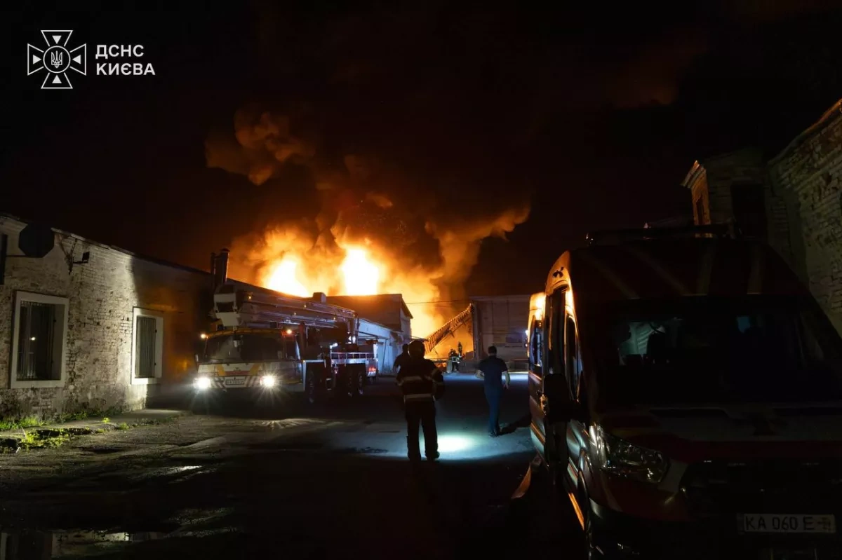 Russian forces launch overnight strikes on Ukraine, casualties reported PHOTO