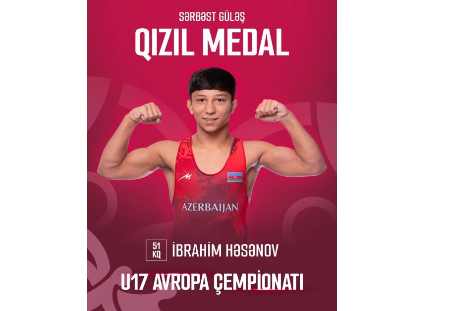 Azerbaijan's freestyle wrestling team finishes European Championship with seven medals